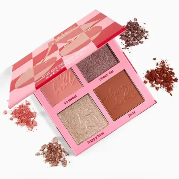 Ciate London Cherry Bomb Blush & Highlighter Palette - Picture 13 of 16